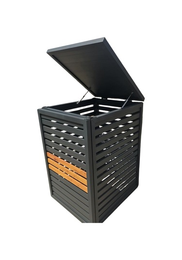 Alüminyum Çöp Kutusu Alüminyum Bahçe Gizleme Kutusu Alüminyum 120 Antasit