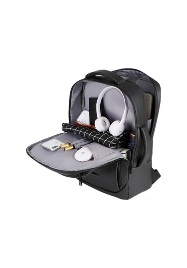 Tenfowee 2022 Yeni Siyah Çok Amaçlı Sırt Çantası, 15.6 İnç Laptop Taşıma, İş Ve Okul Kullanımı İçin İdeal, Logo Basma Seçeneği Siyah