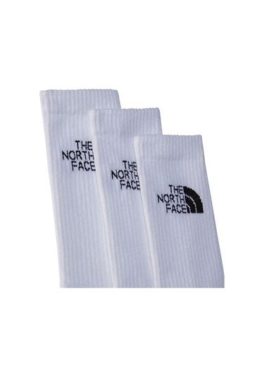 The North Face Multi Sport Cush Crew Sock 3p Çorap 3 Çift Nf0a882hfn41 Beyaz Beyaz