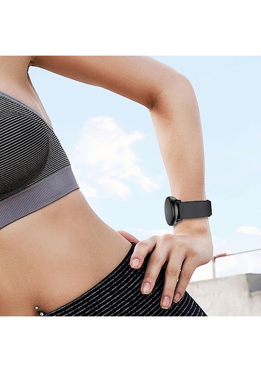 Tenfowee "samsung Galaxy Watch Active2 Uyumlu 20mm Yumuşak Silikon Kolçak - 9 Renk Seçeneği"