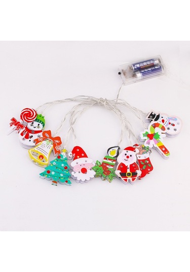 Soulader 6 Metre Uzunluğunda 40 Işıklı Dekoratif Aydınlatma Şeridi, Noel Ağacı Ve İç Mekan Süslemeleri İçin Beyaz