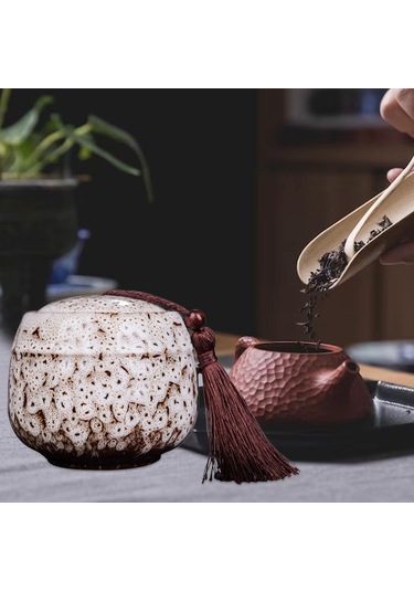 Suntek Seramik Çay Teneke Kutu Gıda Kabı Hava Beyaz-10.5x10cm500ml Beyaz 10.5x10cm500ml