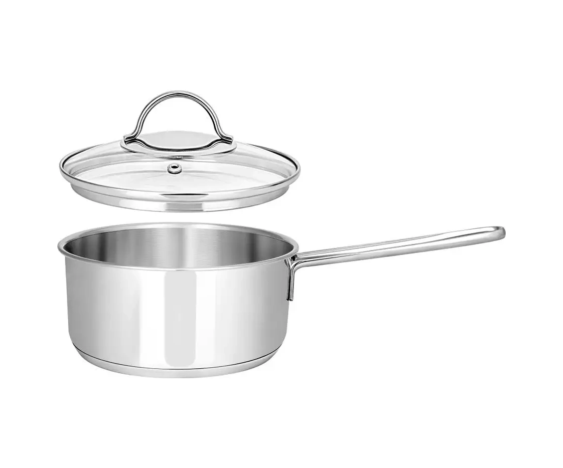 Appetite 0,75 Litre Paslanmaz Çelik Kapaklı Mutfak Kepçesi 39343252 Gri