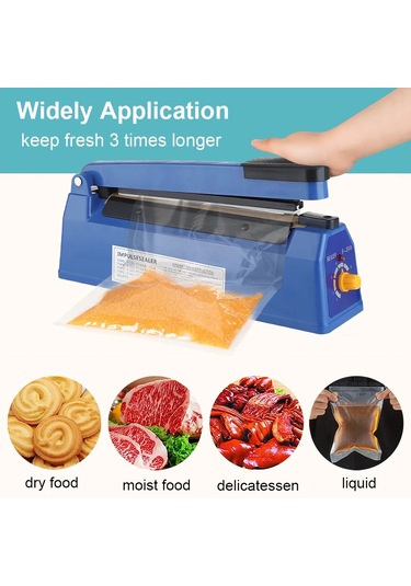 Elektrikli Isı Torbası Kapama Makinesi Plastik Torba Mühürleyen Çok Renkli