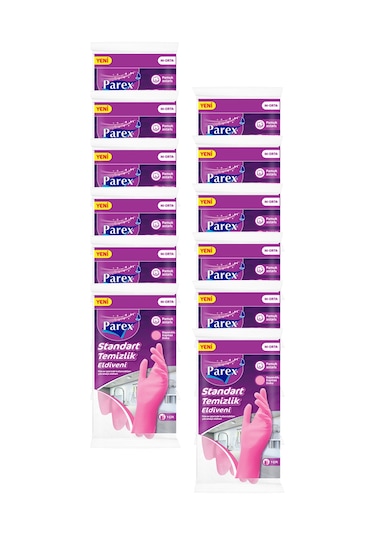 Standart Eldiven Orta Boy 12 Paket 1 Koli
