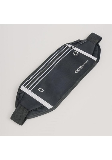 Anka Ççs 17712 Bel Çantası Polyester Sport Bel Çantası Siyah Tek Renk