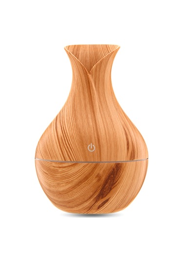 Moveevo Uzaktan Kumandalı Ahşap Desenli Ultrasonik Aromaterapi Nemlendirici - Sessiz Çalışma