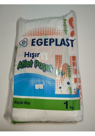 Hışır Atlet Çanta Eczane Baskılı Büyük Boy