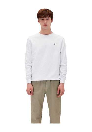 Bad Bear Presage Crewneck Beyaz Erkek Sweatshirt Çok Renkli