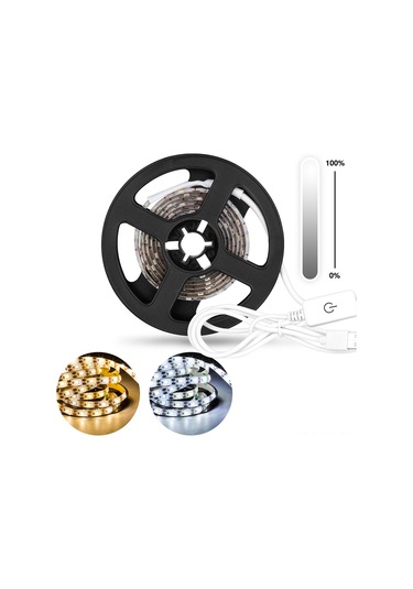 Usb Dimmable Led Şerit Işık Dokunmatik Kontrol 1m 60led'li Halat Işığı Tv Bilgisayar Masaüstü Arka Planı Ev Mutfak Dekoratif Aydınlatma Beyaz Usb Dimmable Led Şerit Işık Dokunmatik Kontrol 1m 60led'li Halat Işığı Tv Bilgisayar Masaüstü Arka Planı Ev Mutfak Dekoratif Aydınlatma Beyaz