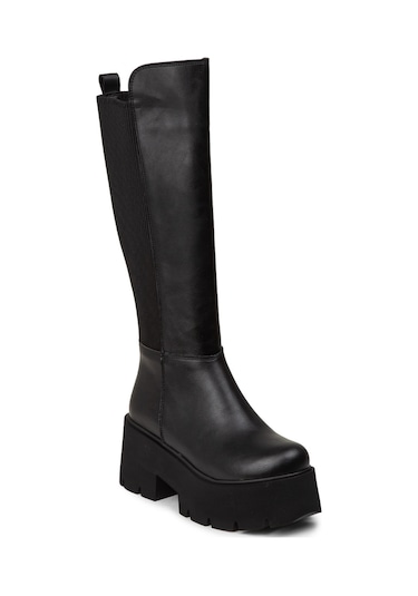 Deery Kadın Siyah Platform Topuk Çizme - K6070zsyhe01 Siyah