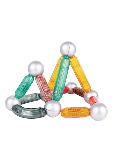 Magnetic Sticks 35 Parça Premium Manyetik Bloklar Çubuklar, Bloklar, Setl
