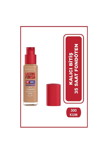 Rimmel London Lasting Finish Fondöten 300 Sand Deep