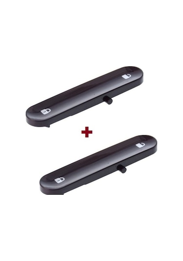 Siyah Fakir Darky Süpürge Hazne Kilit Tırnak 2 Adet Elektrik Süpürgesi Kilit Tırnağı Mandalı