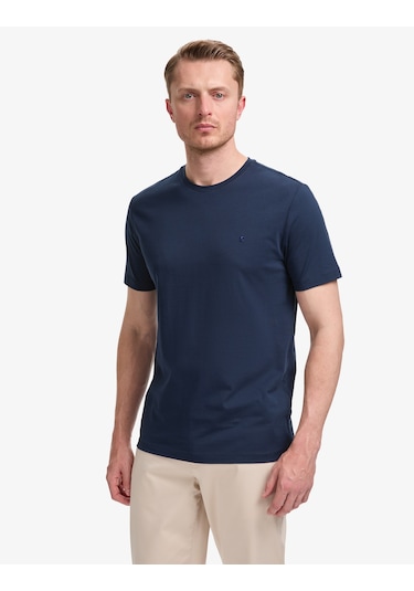 Pierre Cardin Erkek Lacivert Tişört Basic 50325299-vr033