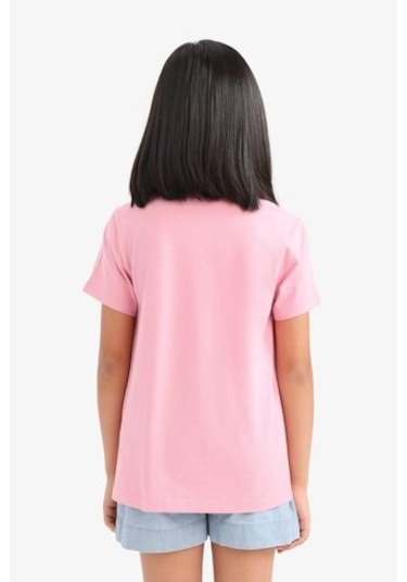 Defacto Kız Çocuk Bisiklet Yaka Baskılı Kısa Kollu Tişört E0349a825smpn666 Pembe Defacto Kız Çocuk Bisiklet Yaka Baskılı Kısa Kollu Tişört E0349a825smpn666 Pembe