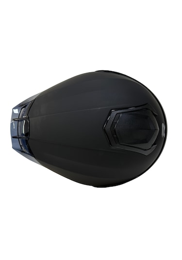 Rivox R1 Kapalı Motosiklet Kaskı Mat Siyah