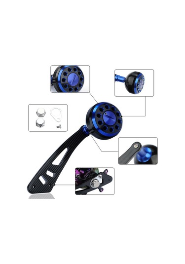 Mavi Sougayilang Balıkçılık Reel Kolu Rocker Baitcasting Balıkçılık İçin Güçlü Dayanıklı Balıkçılık Reel Kolu