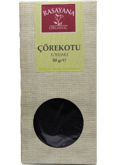 Rasayana Organik Çörekotu Tohumu 50 G