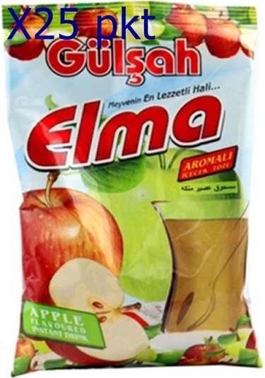 Gülşah Elma Aromalı Toz İçecek 25 x 300 G