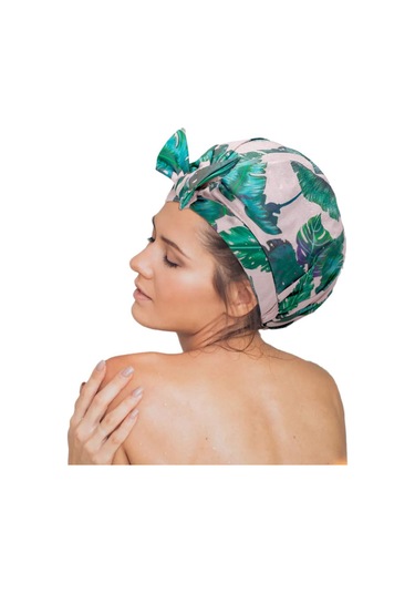 Lebıhmurah Bf1547 Duş Başlığı Yeniden Kullanılabilir Şerit Yay Banyo Başlığı, Spa Ev Oteli Ve Kuaför Salonu İçin Küflenmez Ve Suya Dayanıklı Yeşil