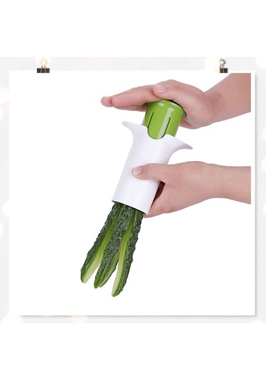 Salatalık Sebze Kesici Meyve Kesici Alet - Paslanmaz Çelik Sebze Diğer