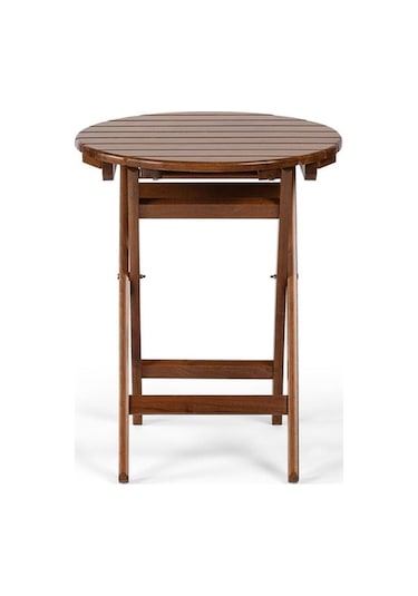 Kl Bahçe Buzludja Masa 60 Cm Kahverengi