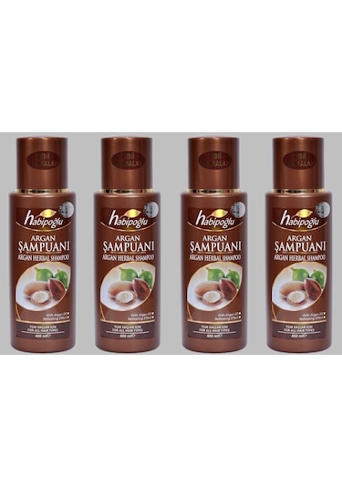 Habipoğlu Argan Özlü Şampuan 4 x 400 ML