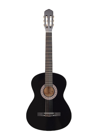 Arriva Tam Boy 4/4 Klasik Gitar Seti 39''  Siyah