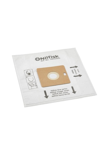 Nilfisk Coupe One Serisi Toz Torbası, 234x164x54 mm