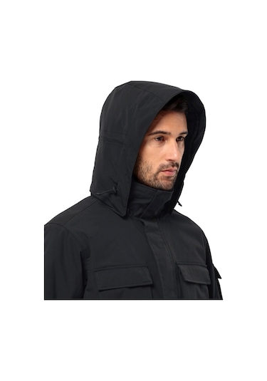 Jack Wolfskin Altenberg 3ın1 Erkek Mont Siyah 001