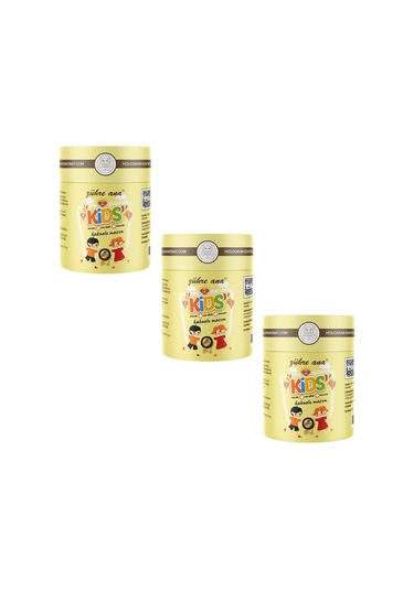 Zühre Ana Kids Arı Sütü Pekmez Bal ve Vitamin Katkılı Kakaolu Macun 3 x 240 G
