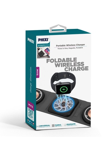 Phixi MV15 3 In 1 Manyetik Kablosuz Şarj Seti