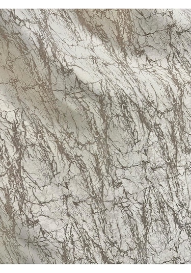 Velar Soft Krem/sütlü Kahve Fon Perde Tek Kanat 1/3 Sık Pile Krem