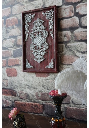Neiwel Vintage Des Eskitme Beyaz Tablo