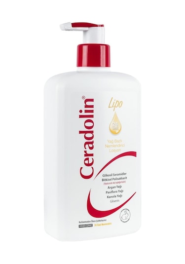 Ceradolin Lipo Yağ Bazlı Nemlendirici Losyon 500  ML