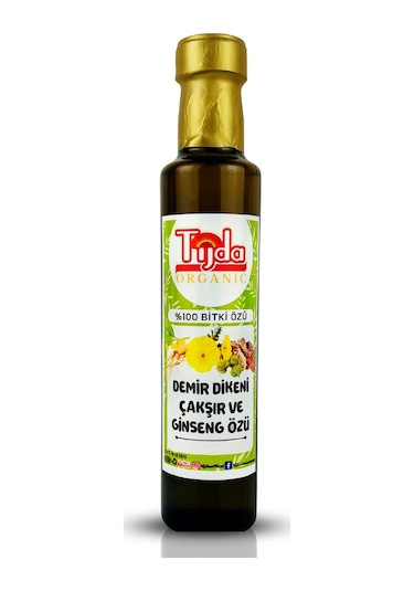 Tijda Demir Dikeni Çakşır ve Ginseng Özü Hidrosolü 250 ML