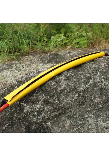 Suntek Açık Kaya Tırmanışı Halat Koruyucusu Sarı-50cm Sarı 50cm Çok Renkli