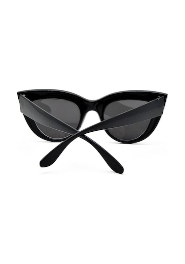 Cestello Vintage Cat Kadın Güneş Gözlüğü Siyah Excat4