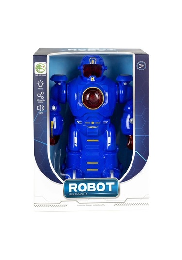 Mey İthalat 1102b Pilli Müzikli Işıklı Full Robot -tyc