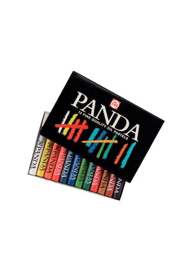 Talens Panda Yağlı Pastel Boya 12 Li Rt95830012 N11.3159