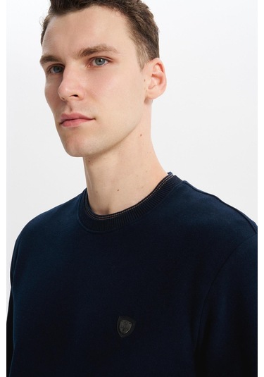 Arma Erkek Regular Fit Örme Selanik Sweatshirt %65 Pamuk %35 Polyester, Karbon Fırçalı, Basic Bisiklet Yaka K30124699002 Lacivert Arma Erkek Regular Fit Örme Selanik Sweatshirt %65 Pamuk %35 Polyester, Karbon Fırçalı, Basic Bisiklet Yaka K30124699002 Lacivert