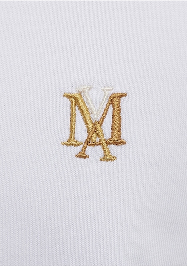 Mavi - Mavi Mühür Logo Nakışlı Beyaz Tişört 0613436-620