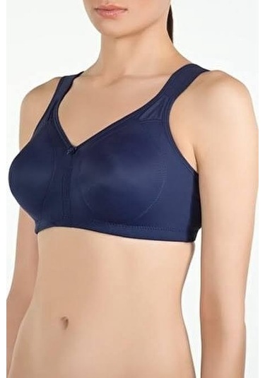Kom Serena Telsiz Balensiz Toparlayıcı Sütyen Lacivert 001