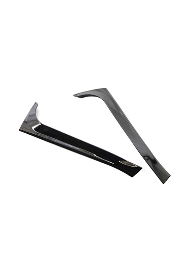 Dianziye Vw Golf 6 2008-2013 Arka Cam Yan Spoileri, Plastik Malzeme, Parlak Siyah, Gz.w0144-lh, Kolay Kurulum, Araç Stili Artırıcı