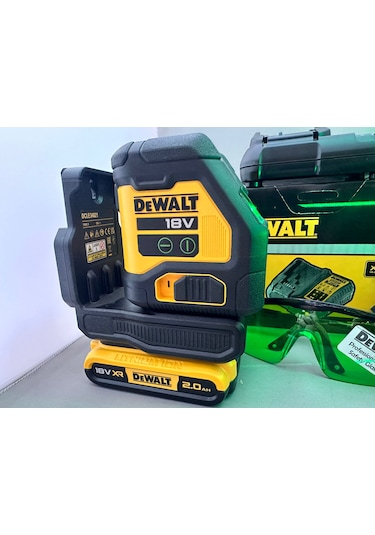 Dewalt Dcle 34021 Akülü Yeşil Lazer Hizalama Yatay Dikey