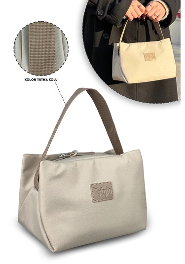 X Pro Termos Biberonluk El Çantası Beıge Bej