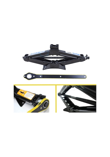 Sentinel Akordiyon Cırcırlı Kriko 1.5 Ton