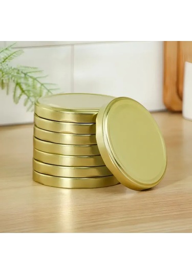 Elabugaukuprplast Konserve Kapağı Vidalı Kapaklar 24 Adet 172818122 Pembe