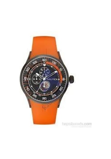 Nautica A15651G Siyah Silikon Saat Kordonu